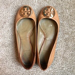 Tory Burch Tan Flats